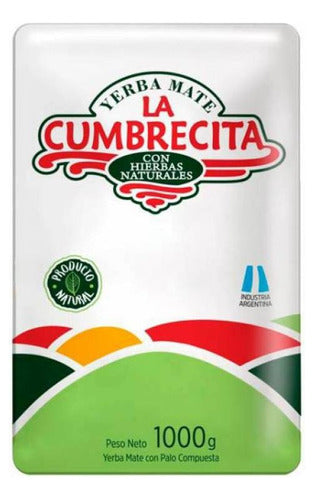 La Cumbrecita Yerba Mate 1 Kilo x 6 Units 0