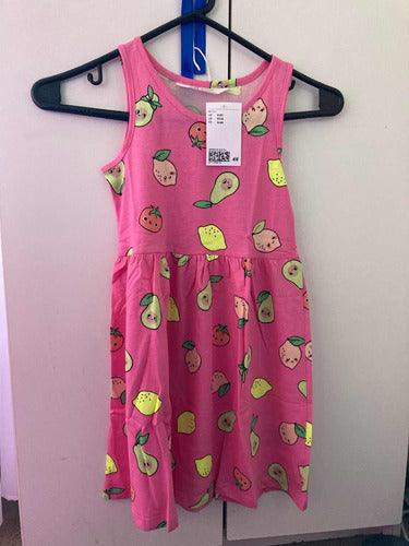Pink H&M Girls Dress 4-6 Years with Tag 0