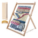 WILLOWDALE Wooden Loom for Beginners, Large Frame 64cm X 49cm 1