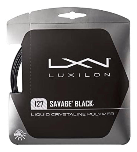 Luxilon Savage 127 Tennis String - Set and 200m Reel 0