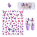 Self-Adhesive Nail Stickers - Butterflies - Nail Art 22