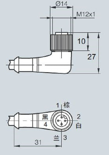 ELINDAR Sensor Inductivo SF18MR300 NPN/PNP 24V 200mA 5