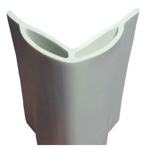 Flexible PVC Column Protector Angle 0