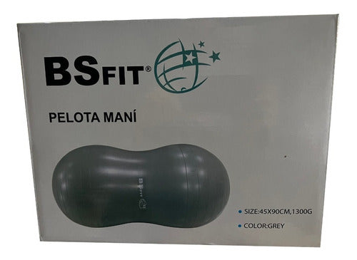 BS Fit Peanut Ball 90x45 for Pilates Fitness Yoga Rehabilitation 1