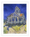 Lamina Fine Art Iglesia De Auvers Sur Oise 50x80 Myc 0