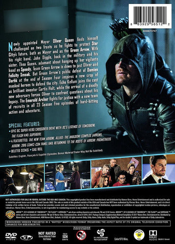 Arrow - Season 5 on Original DVD 1