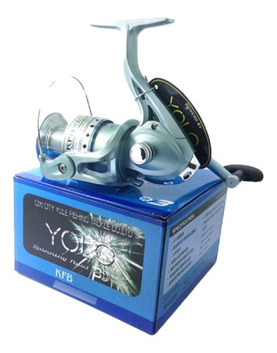 Yolo KFB 3000 Spinning Reel with Front Drag and 3 Bearings 0