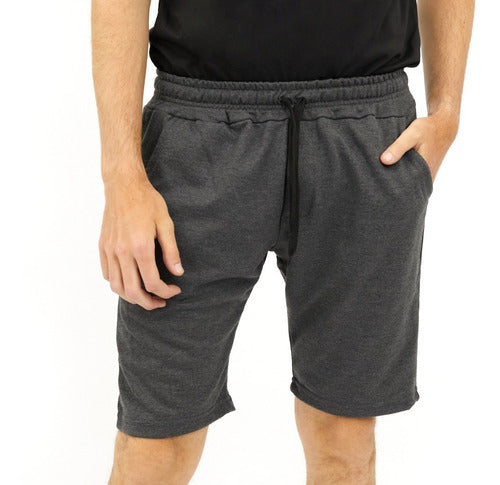 Briganti Short Jogging Pantalon Corto Bermuda Hombre Algodon 0