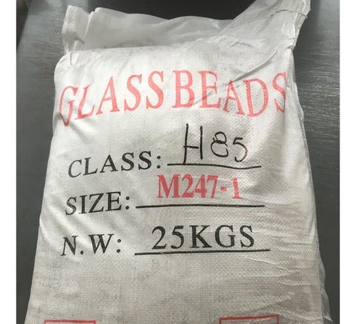 EGM TRADER Micro Glass Beads for Road Marking X 25 Kgs 1