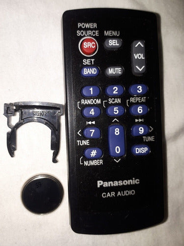 Controle Remoto Panasonic Car Áudio 1un Eur6741010 Original 2