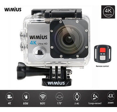 Wimius 4K 16MP Action Camera - Fun Remote Control 3