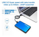 ORA External Hard Drive Enclosure for 2.5 Inch HDD 2