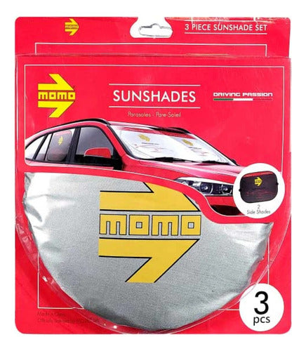 Momo Sunshade Set for Cars 3 Pieces 0