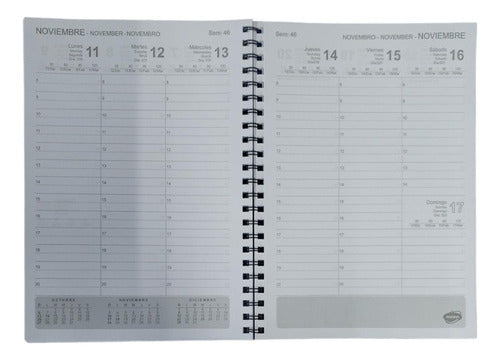 Rideo 2024 A4 Weekly Planner Plastic Cover 21 X 30 Cm 2