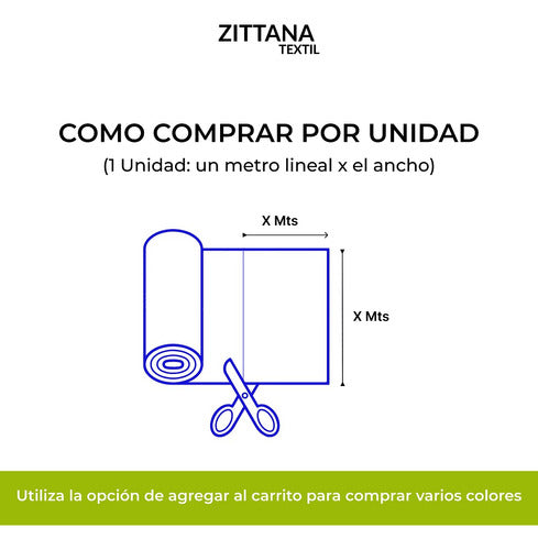 Zittana Textil Gabardina Con Lycra 7 Onzas X Metro 7