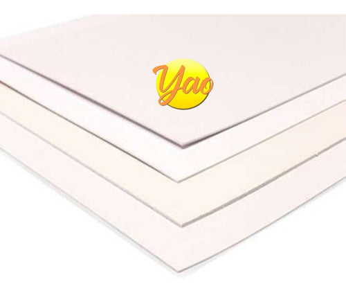 Paper Carton Montado Blanco 50x70 1.2mm De Espesor X 2 Unidades 1