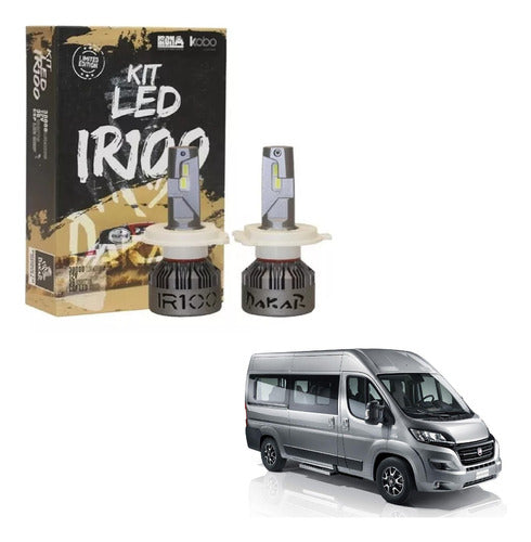 Kobo - Iron Kit Lamparas Fiat Ducato - Cree Led Kobo Iron Dakar Csp 5