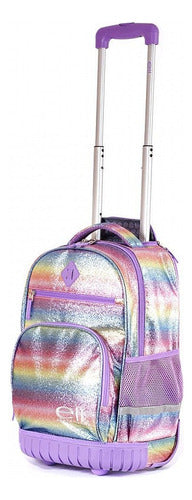 Rainbow Elf Backpack with Rubber Base and Wheels 15