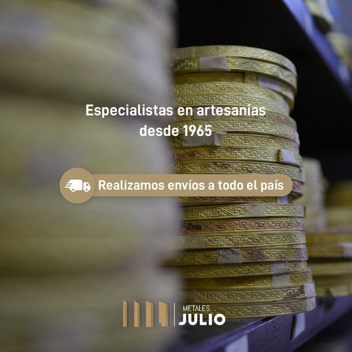 Metales Julio Honguitos De Alpaca X 100 Uni Para Pitón Hebilla De Cinturón 3