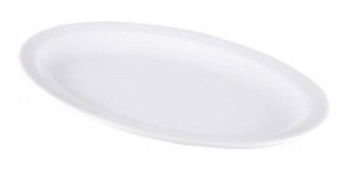 Plato Oval 25 Cm Cocina Porcelana Bazar Vajilla Tsuji 400 0