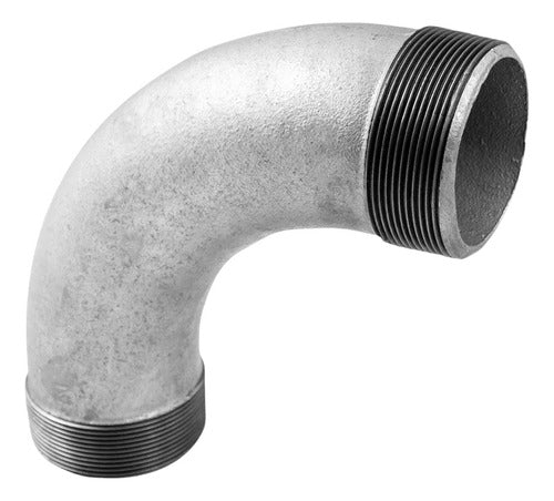 Galvanized Male to Male 90-Degree Elbow 1-Inch Threaded 0