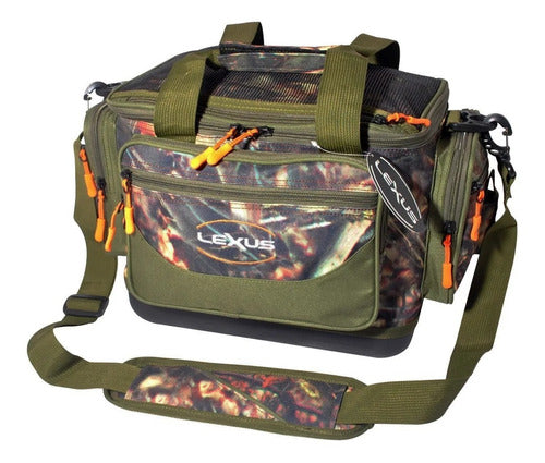 Lexus LT-1677 Camouflage Fishing Bag with Rigid Base 0