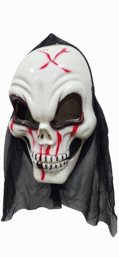 Infernal Skull Mask with Hood - Halloween 2