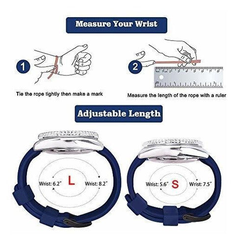 Ritche Silicone Watch Band 20mm Rubber Watch Bands For Men Women 4