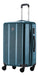 Wanderlust Hard Shell Suitcase Blue 18" 0