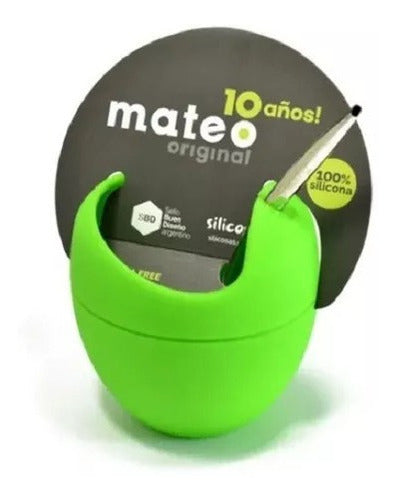 Colorful Mate Mateo Original with Stainless Steel Straw 1
