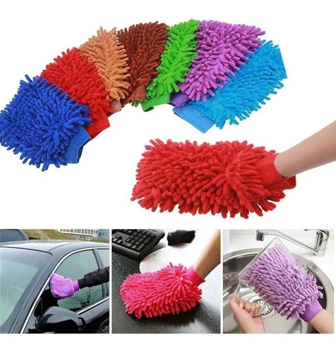 Oregon Premium Microfiber Double-Sided Car Wash Mitt 2