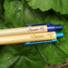 Boligrafo Bamboo Personalized Laser Engraved Pens X10 5