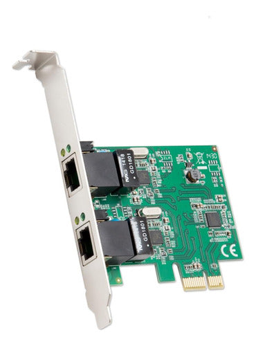 Syba Ethernet PCIe x 1 Card 2 Ports, Realtek Chipset 0