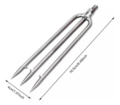Ganchos De Arpão De Aço Inoxidável Com 3 Pinos E 2 Peças 5
