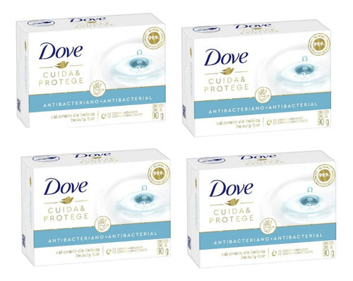 Dove Antibacterial Soap 90g (Pack of 4) 1