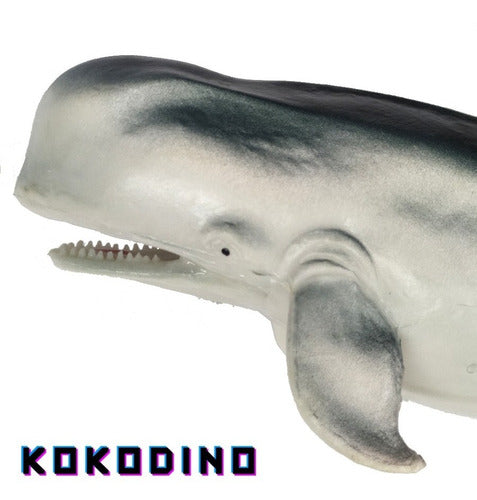 Kokodino Giant Cachalote Cetáceo Whale Toy with Whistle - Ocean Animal 0