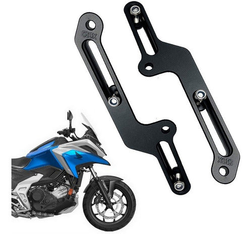 Suporte Ajustável Bolha Parabrisa Nova Honda Nc 750 2022 + 0