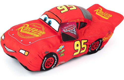 Jay Franco Red Lightning McQueen Plush Buddy Pillow, 43 Cm 5