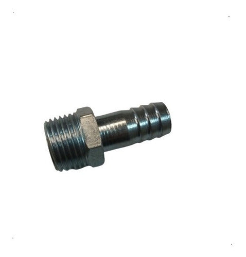 FORCE ARGENTINA Male Threaded Connector 3/8" - 1/2" BSPT Zinc Plated Steel 0