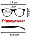 Pipaeyewear Anteojo Pipa - Armazon Marco Apto Lentes Recetados NY107 5