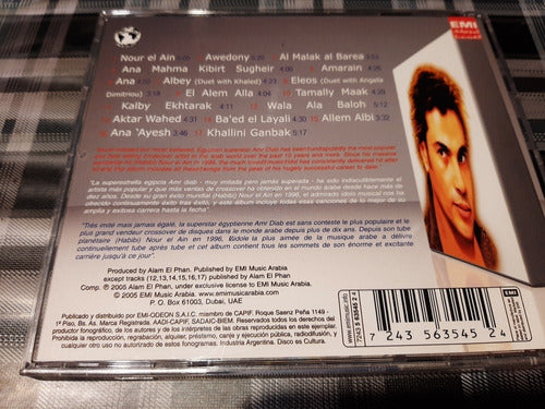 Amr Diab - Greatest Hits - 96 - 2003 - Cd Original Impecable 1