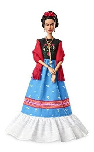 Barbie Inspiradora Mujer Frida Kahlo Doll 0