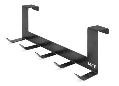 Mite Hanging Door Hook Rack with 5 Hooks 0