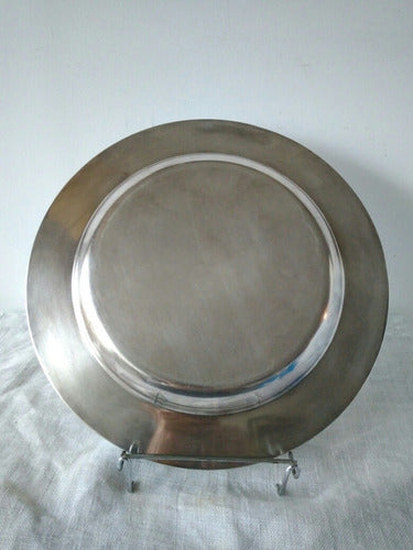 Bandeja De Platina Circular Christofle 2