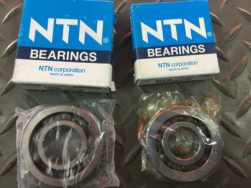 NTN Japan Crankshaft Bearings for Kymco Motorcycle - Set of 2 1