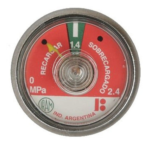 Manometer 1.4 Mpa for Fire Extinguisher 1 - 2.5 - 5 - 10 Kg ABC 1