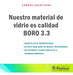 Probeta De Vidrio Graduada Hda Base Plástica Boro 3.3 500ml 6