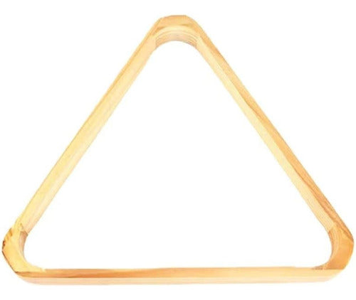 TGA Sports 2-1/4 Inches Hardwood Triangle 1