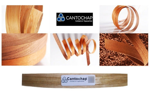 CantoChap Tapacanto Chapa Madera Guatambu 50 Mm X 50 M Preencolado 5