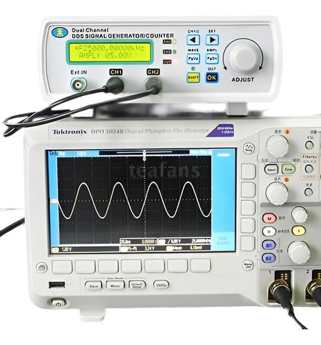 MHS-5200A New Digital DDS Dual Channel Frequency Signal Generator 0